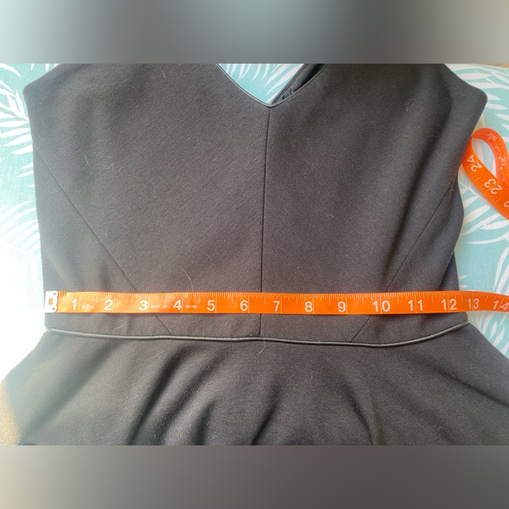 Zac Posen Z Spoke black A-Line Mini Black Cocktail Dress Size 4 - Picture 10 of 13